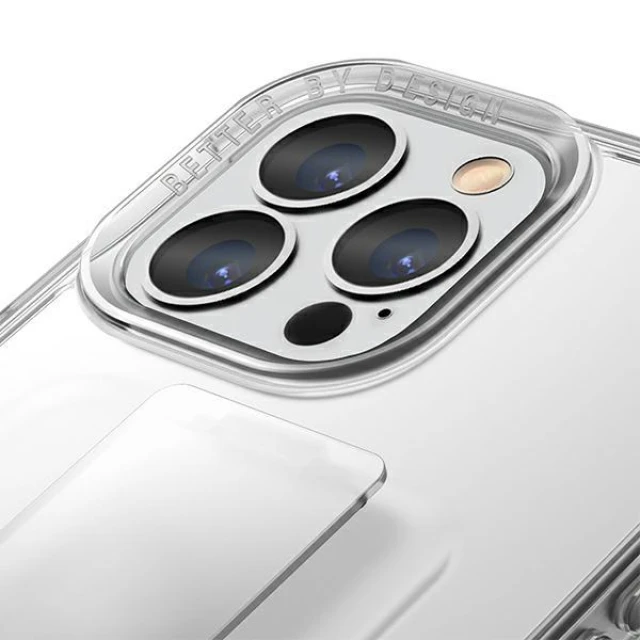 Чохол Uniq Heldro для iPhone 13 Pro Max Clear (UNIQ-IP6.7HYB(2021)-HELCLR)
