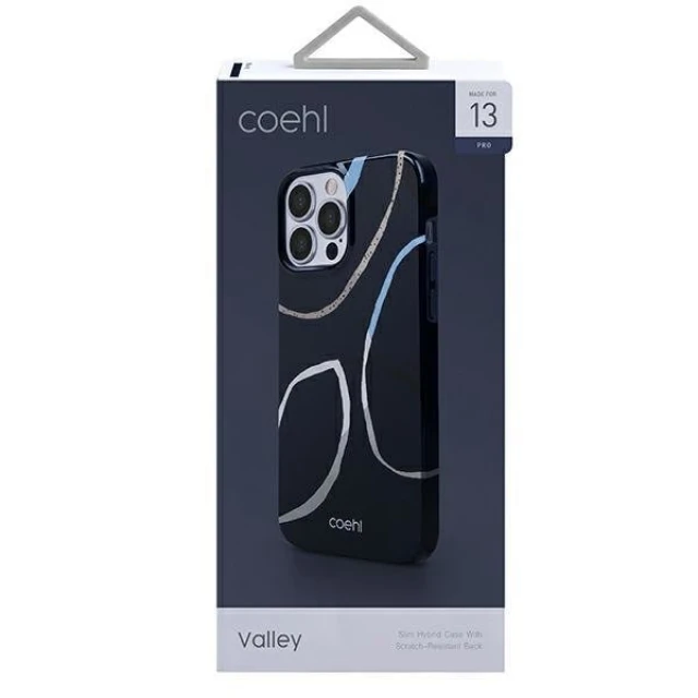 Чехол Uniq Coehl Valley для iPhone 13 | 13 Pro Deep Navy (UNIQ-IP6.1PHYB(2021)-VLYDNVY)