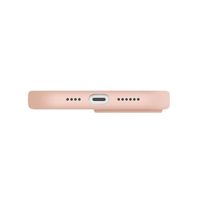 Чохол Uniq Lino для iPhone 13 Blush Pink (UNIQ-IP6.1HYB(2021)-LINOPNK)