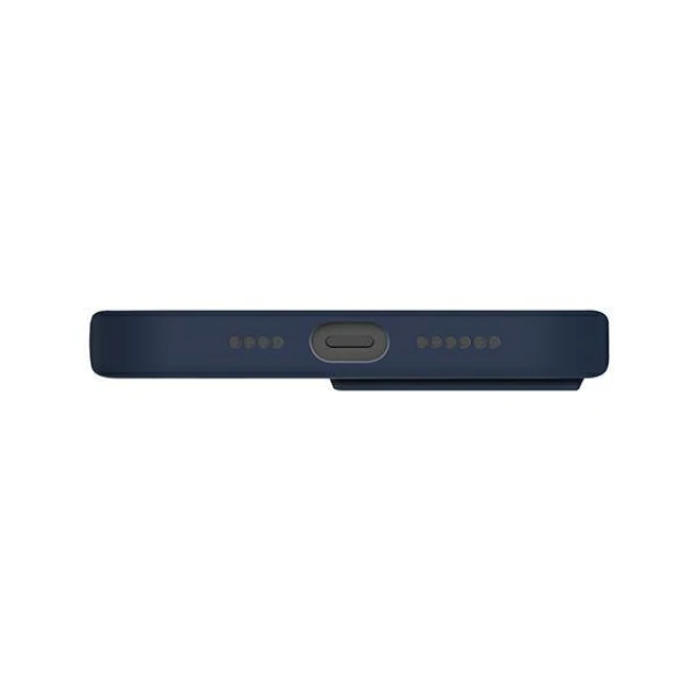 Чохол Uniq Lino для iPhone 13 | 13 Pro Marine Blue (UNIQ-IP6.1PHYB(2021)-LINOBLU)