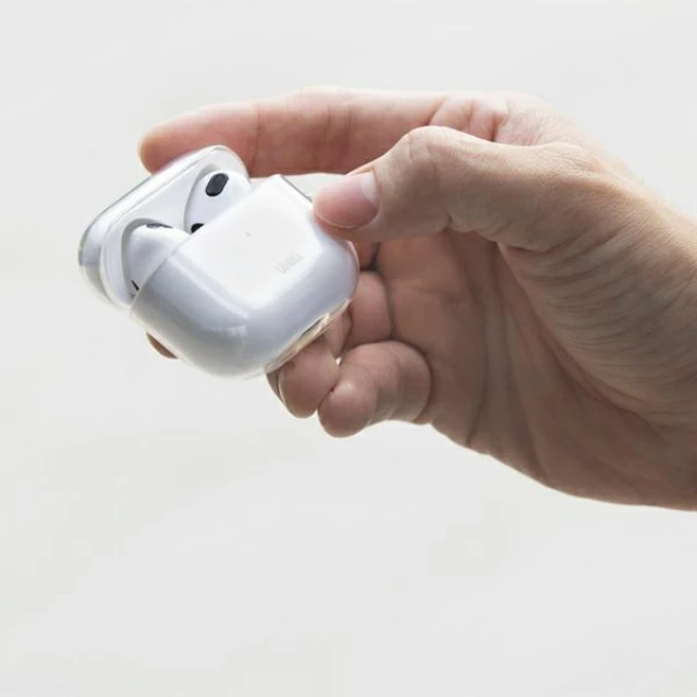 Чохол Uniq Glase для AirPods 3 Clear (UNIQ-AIRPODS(2021)-GLSCLR)