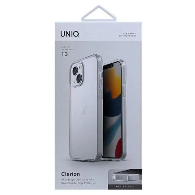 Чехол Uniq Clarion для iPhone 13 Lucent Clear (UNIQ-IP6.1HYB(2021)-CLRNCLR)