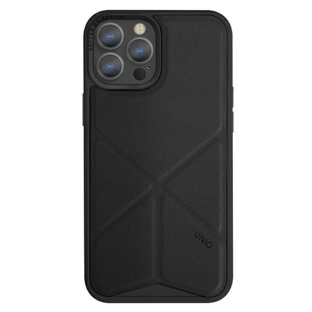Чохол Uniq Transforma для iPhone 13 | 13 Pro Black with MagSafe (UNIQ-IP6.1PHYB(2021)-TRSFMBLK)