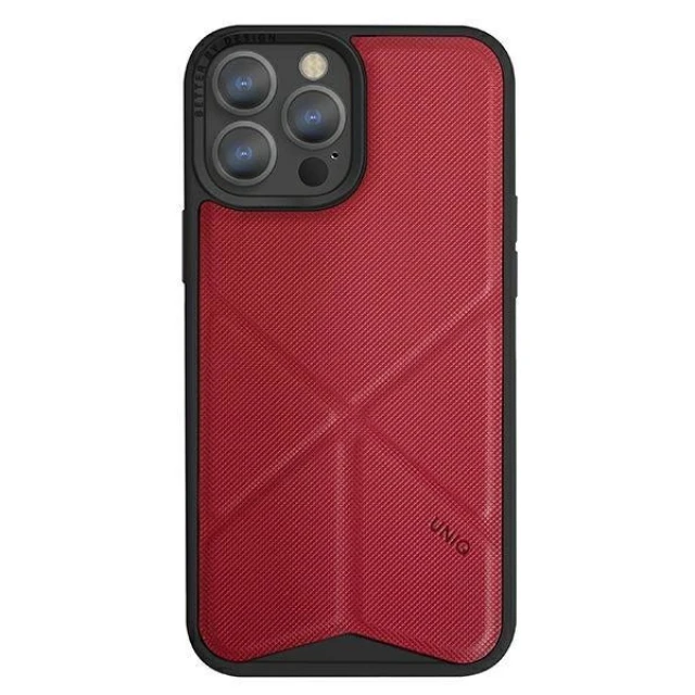 Чохол Uniq Transforma для iPhone 13 | 13 Pro Coral Red with MagSafe (UNIQ-IP6.1PHYB(2021)-TRSFMRED)