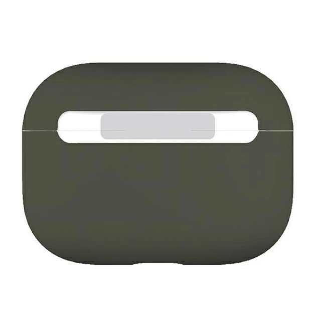 Чохол Uniq Lino Silicone для AirPods Pro Grey Moss (UNIQ-AIRPODSPRO-LINOMOSS)